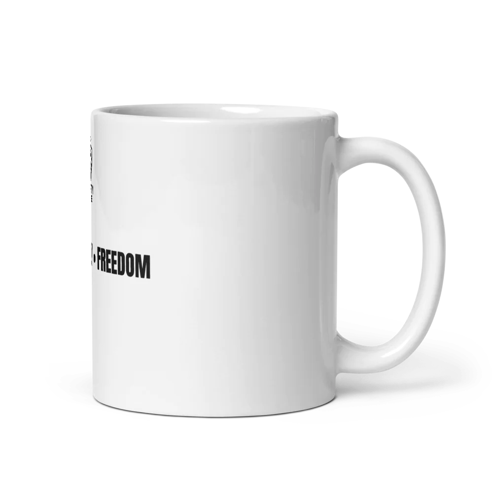 Faith.Family.Freedom Mug White