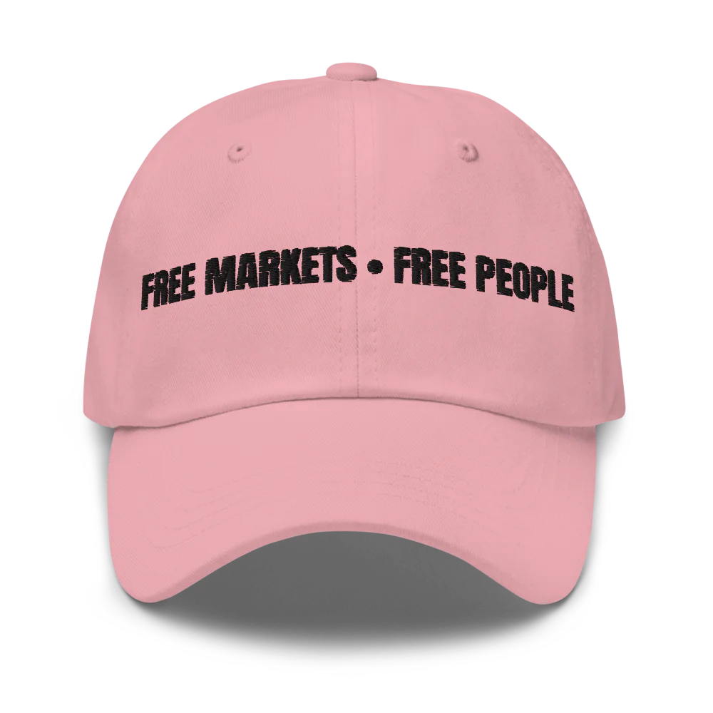 Free Markets.Free People (Black Lettering)