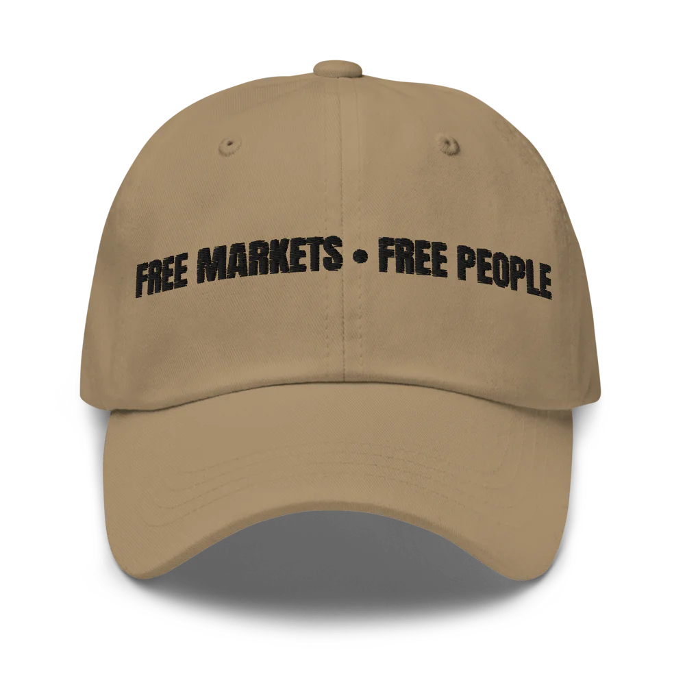 Free Markets.Free People (Black Lettering)