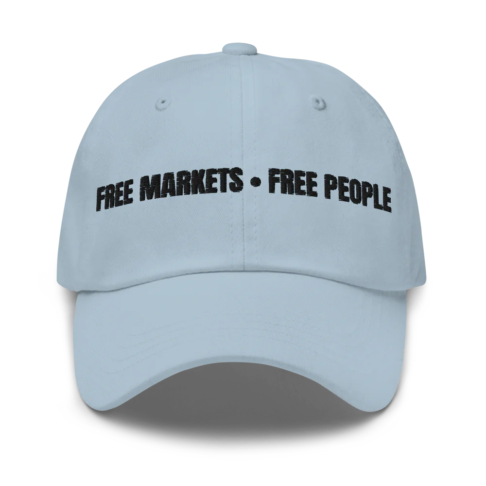 Free Markets.Free People (Black Lettering)