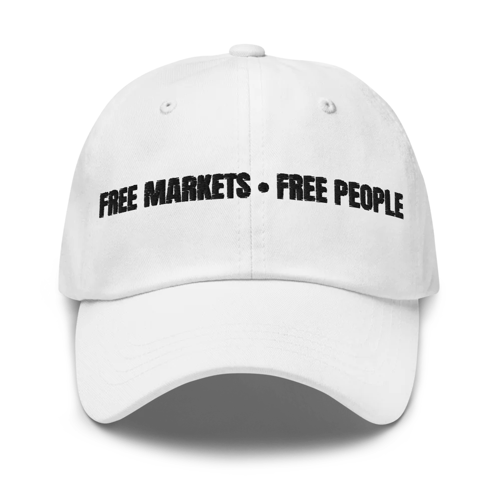 Free Markets.Free People (Black Lettering)