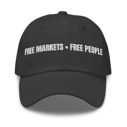 Free Markets.Free People (White Lettering)