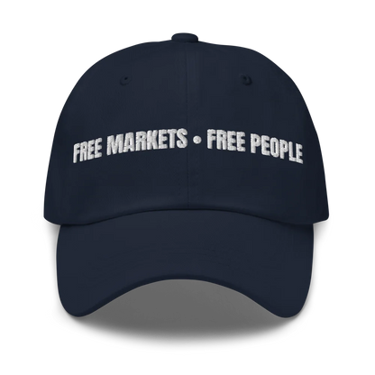 Free Markets.Free People (White Lettering)