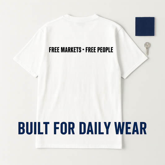 Free Markets.Free People (Black Lettering)