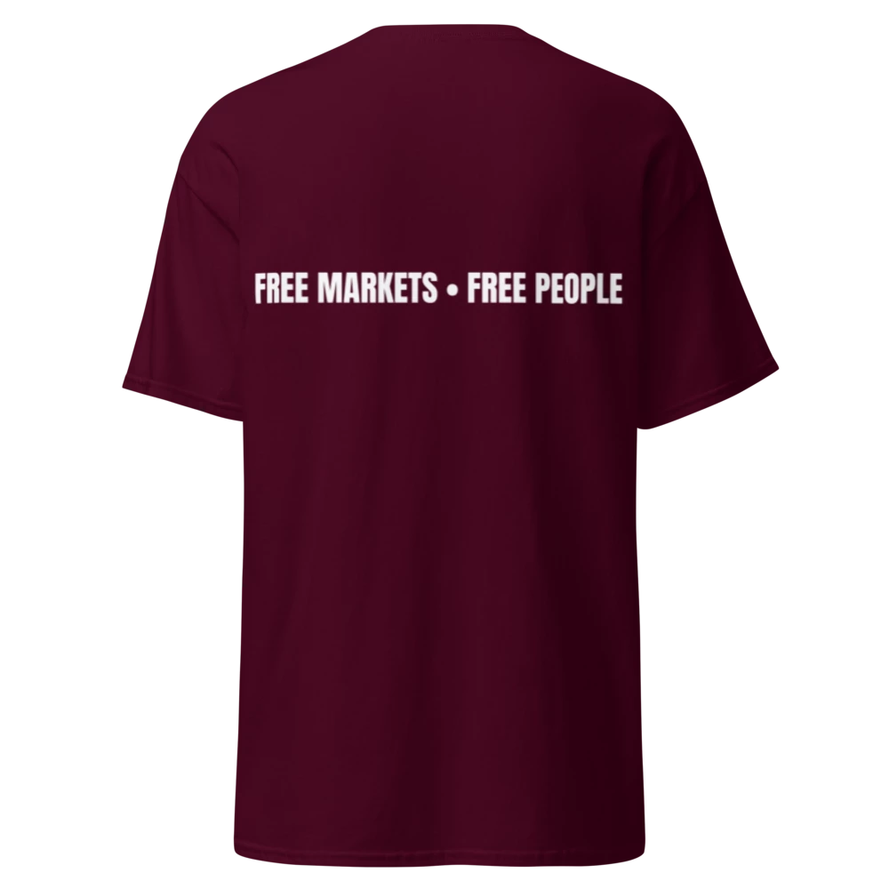 Free Markets.Free People (White Lettering)