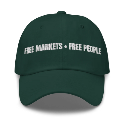 Free Markets.Free People (White Lettering)