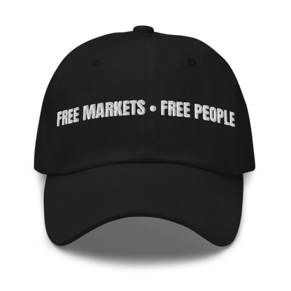 Free Markets.Free People (White Lettering)